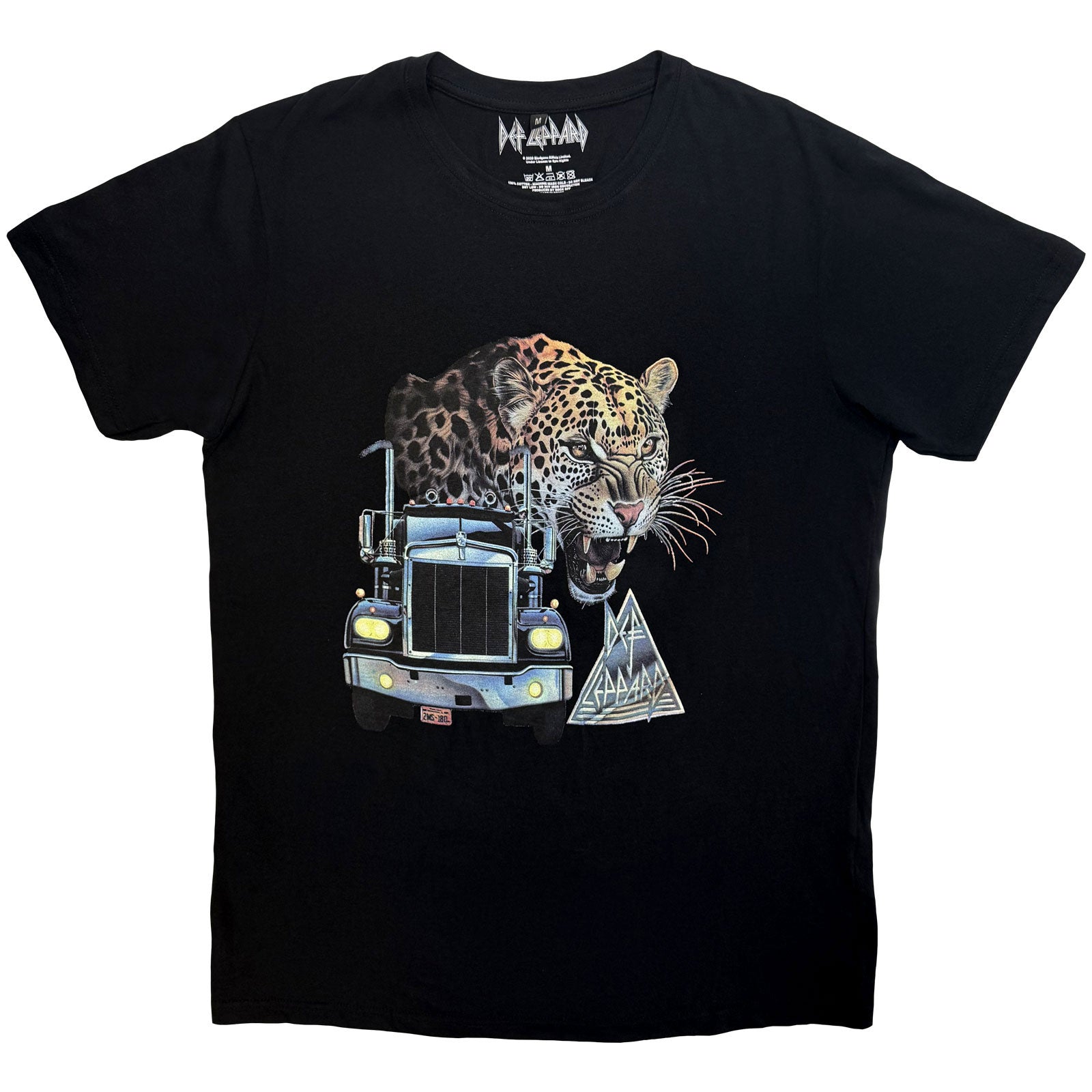 Def Leppard: Truck T-shirt – officielt merchandise