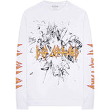 Def Leppard: Shatter Long Sleeve T-Shirt (Sleeve Print)