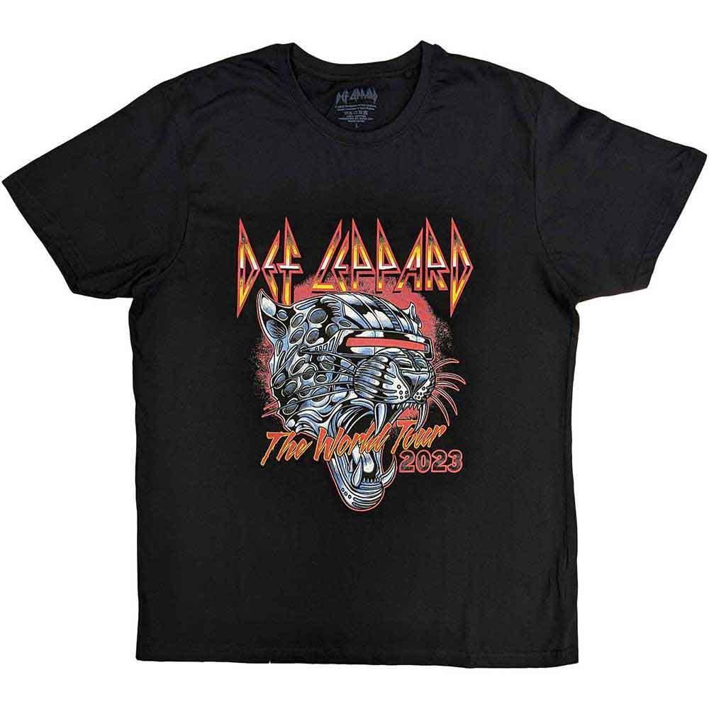 Def Leppard: Tour 2023 T-shirt – officielt merchandise