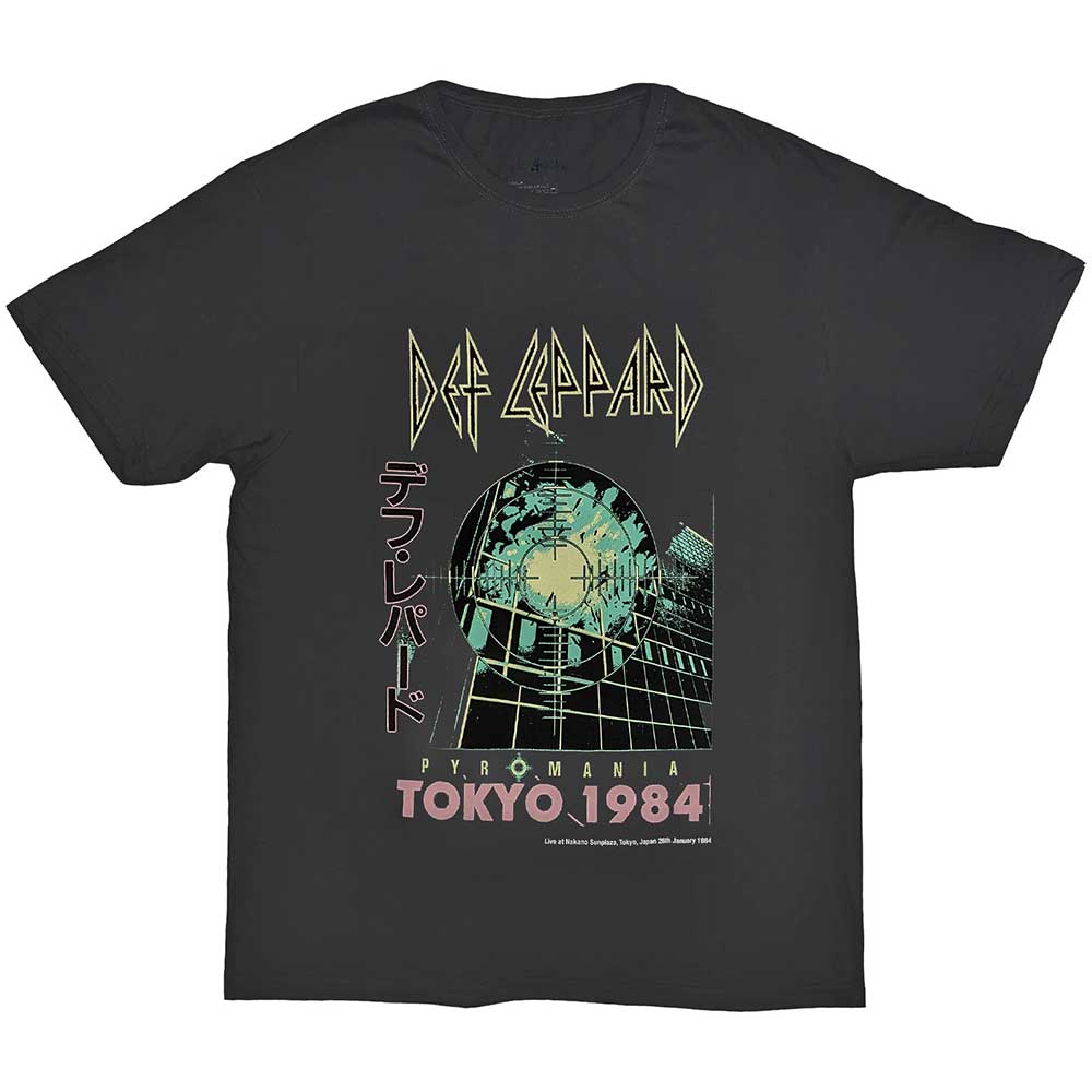 Def Leppard: Tokyo T-shirt – officielt merchandise
