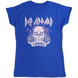 Def Leppard: Pour Some Sugar On Me Skull Tour 2019 T-Shirt (Kvinder)