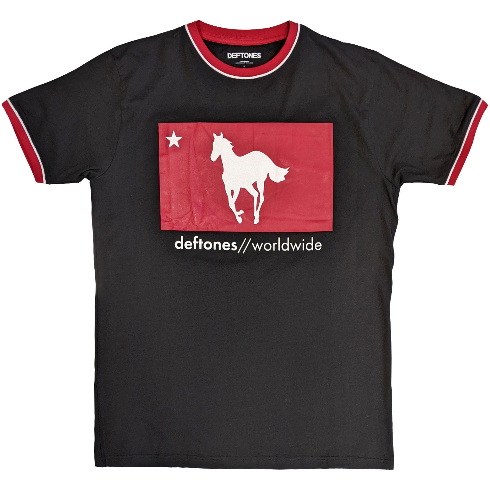 Deftones: Star & Pony Ringer T-Shirt