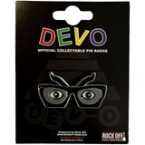 Devo: Oh - No! Glasses Pin badge – officielt merchandise