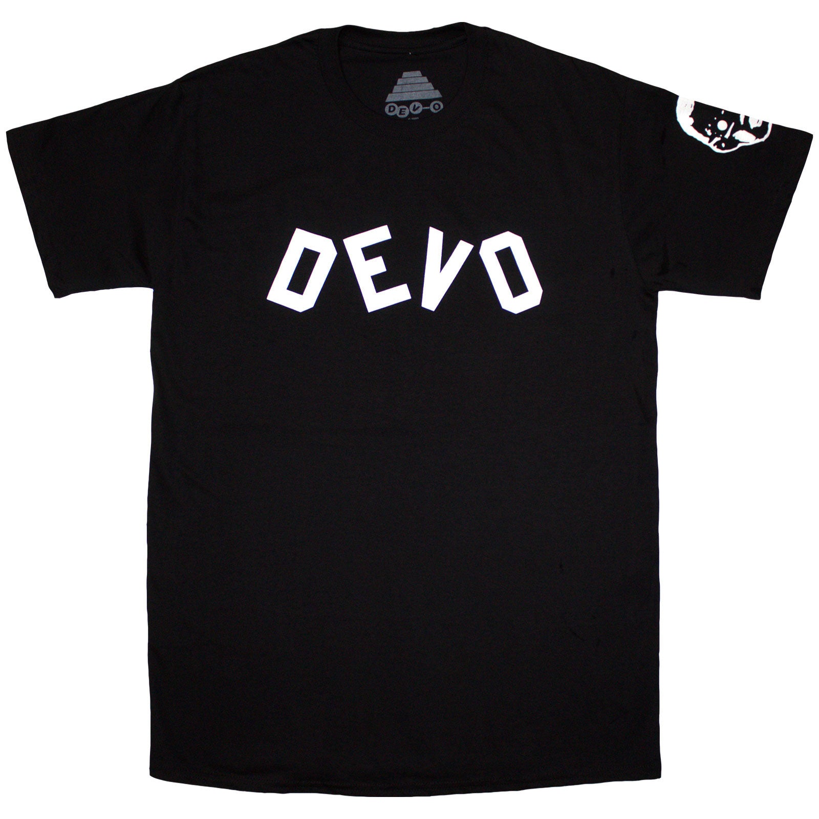 Devo: Booji Boy T-Shirt (Sleeve Print)