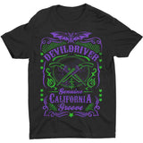 DevilDriver: Cross Guns T-shirt – officielt merchandise
