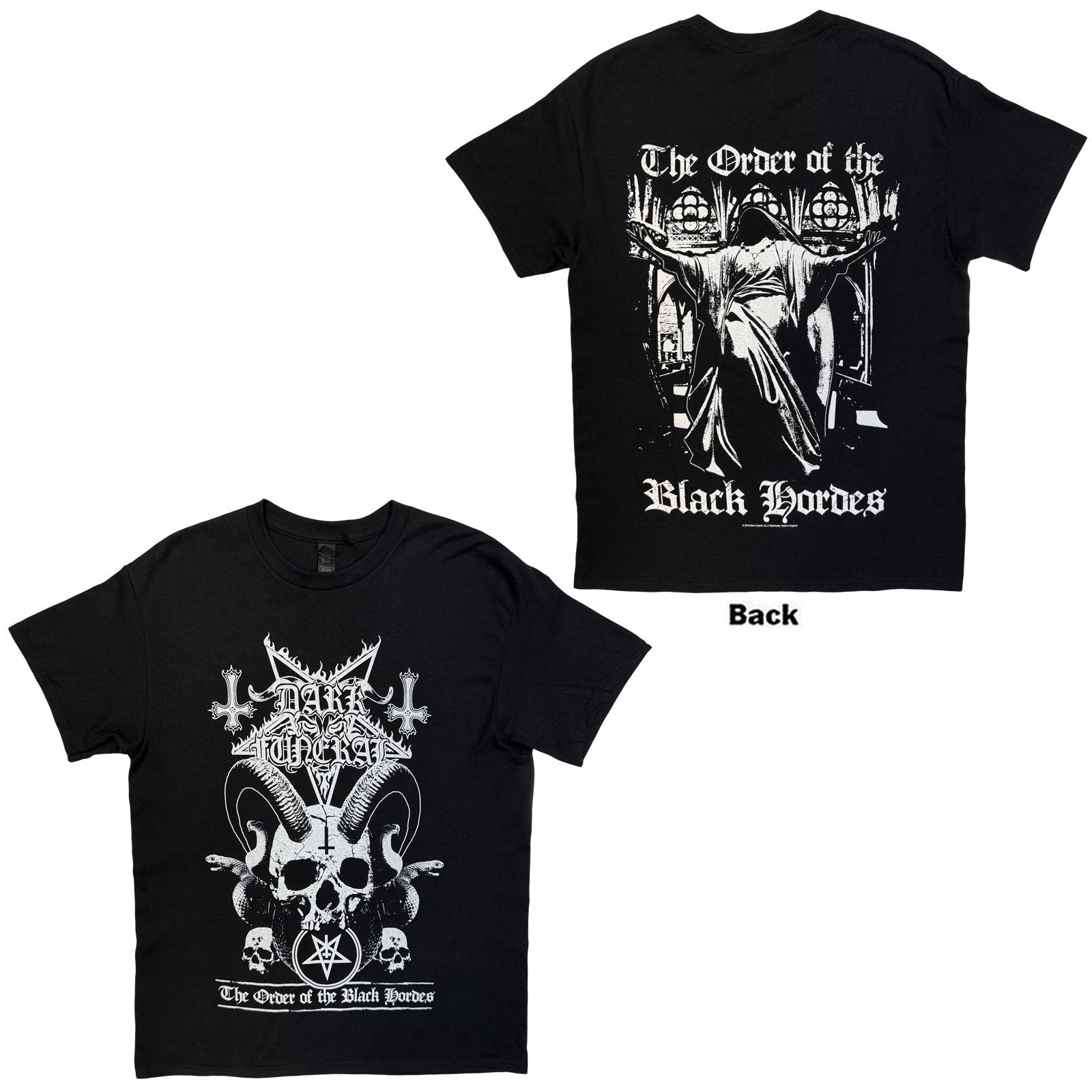 Dark Funeral: Order Of The Black Hordes T-shirt – officielt merchandise