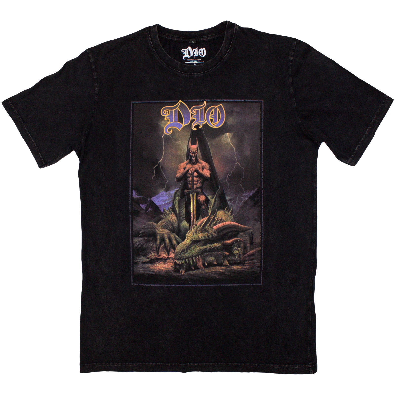 Dio: Killing The Dragon Stone Wash T-Shirt (Wash)