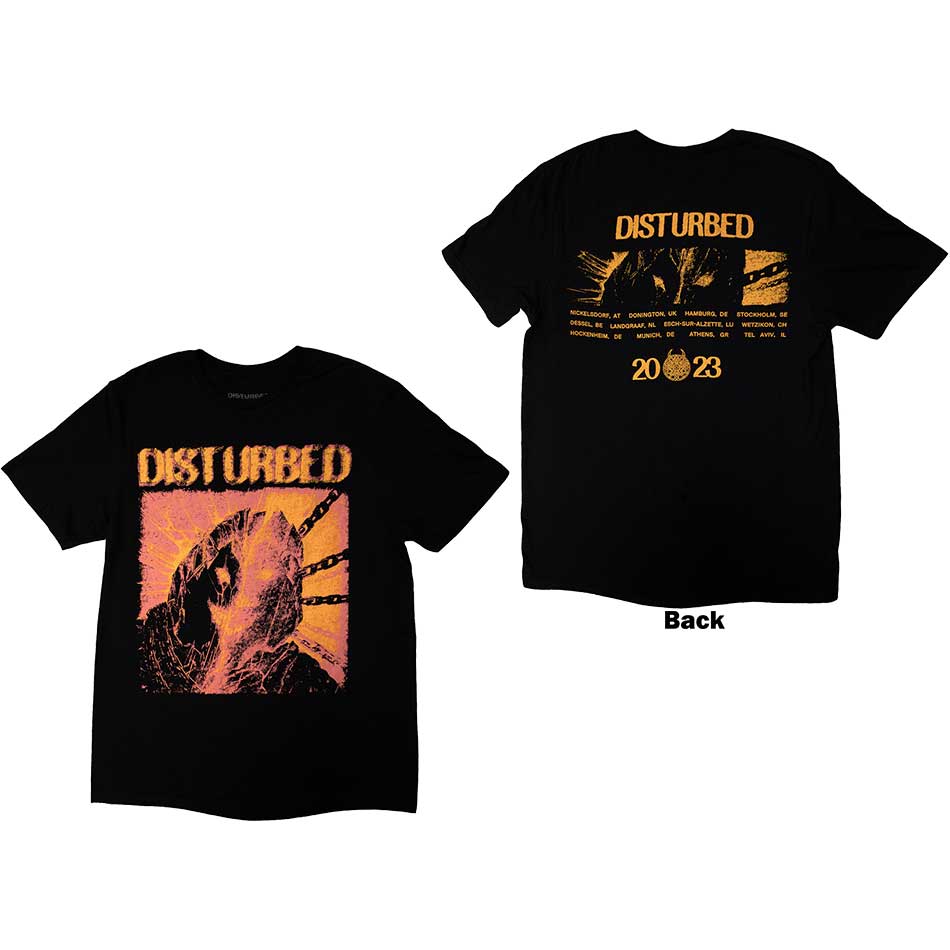 Disturbed: European Tour '23 Split Face T-Shirt
