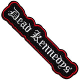 Dead Kennedys: Text Logo Cut-Out Standard Patch