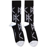 Dead Kennedys: DK Logo Repeat Ankle Socks