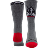 Def Leppard: Logo (UK Size 6.5 - 11) Strømper – officielt merchandise
