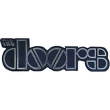 The Doors: Chrome Logo Patch – officielt merchandise