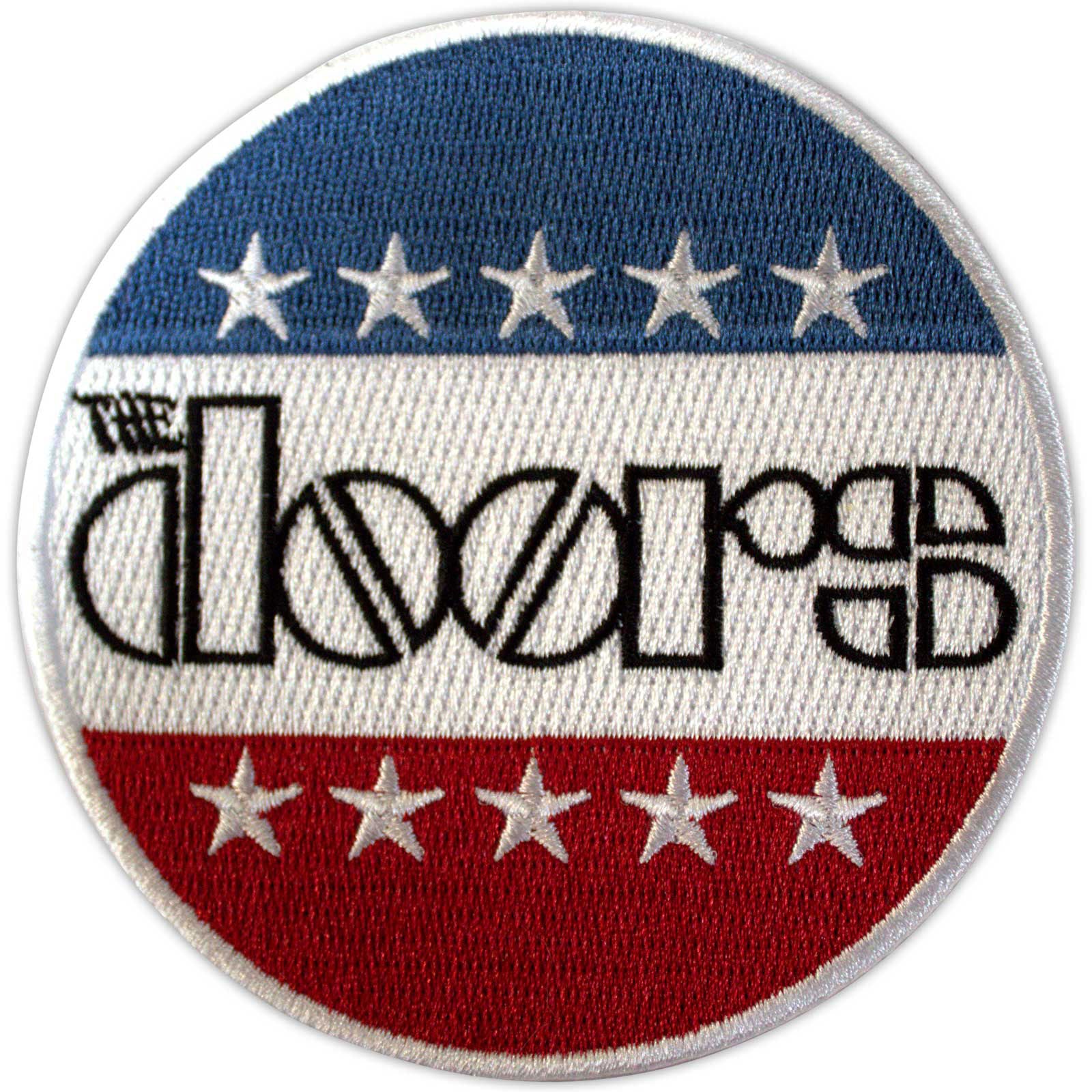 The Doors: Logo Stars & Stripes Standard Patch