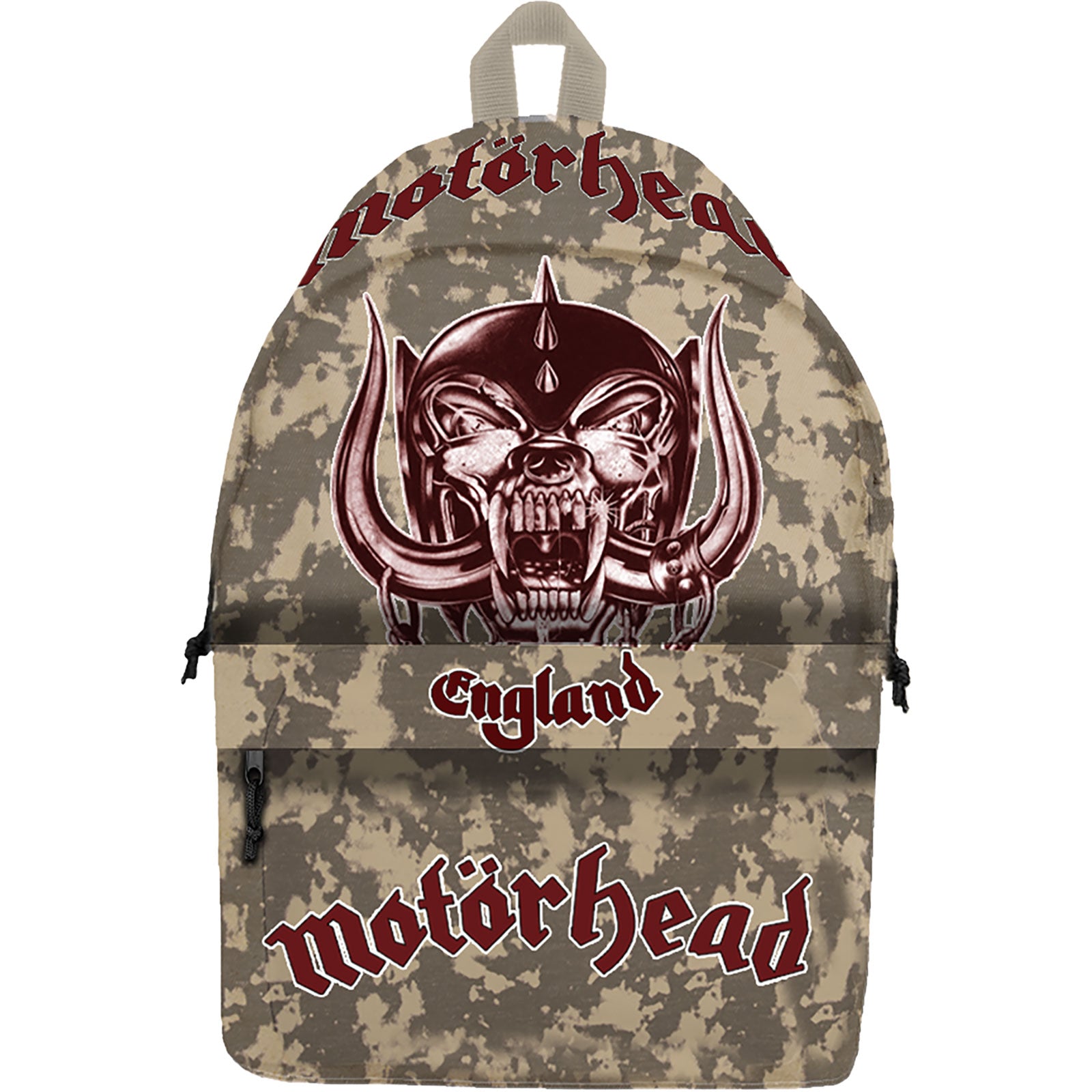 Motorhead: England White Daypack