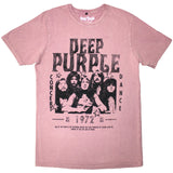 Deep Purple: 1972 Concert Stone Wash T-Shirt (Wash)