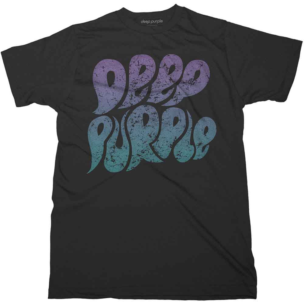 Deep Purple: Bubble Logo T-shirt – officielt merchandise