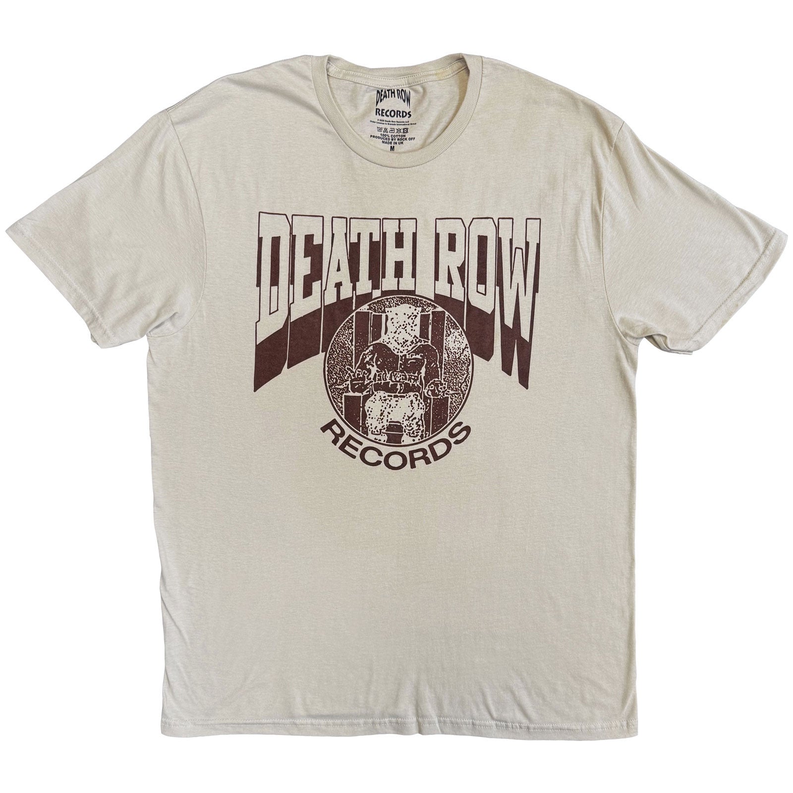 Death Row Records: Execution Circle Mono T-Shirt