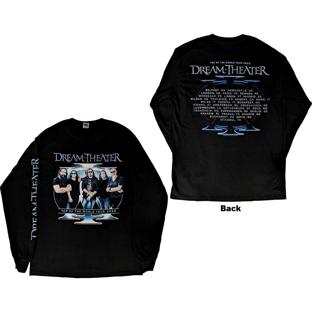 Dream Theater: Band Photo TOTW Tour 2022 Long Sleeve T-Shirt