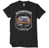 Steven Rhodes - Manifesting A Little Nap T-Shirt T-Shirt fra Steven Rhodes