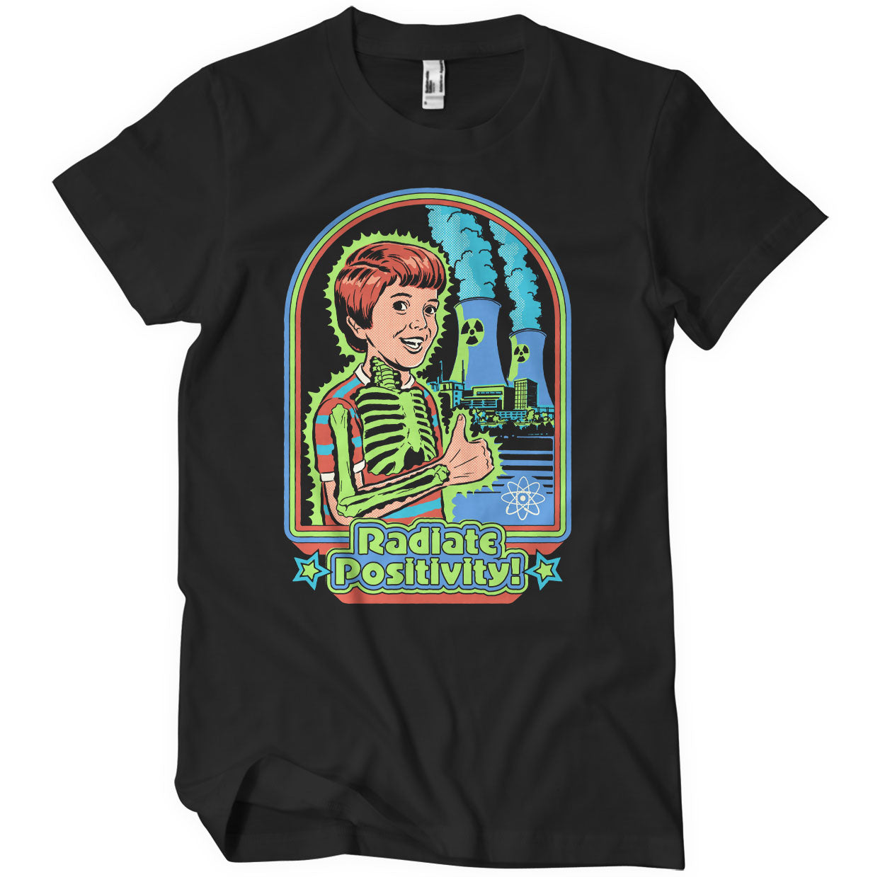 Steven Rhodes - Radiate Positivity T-Shirt T-Shirt fra Steven Rhodes