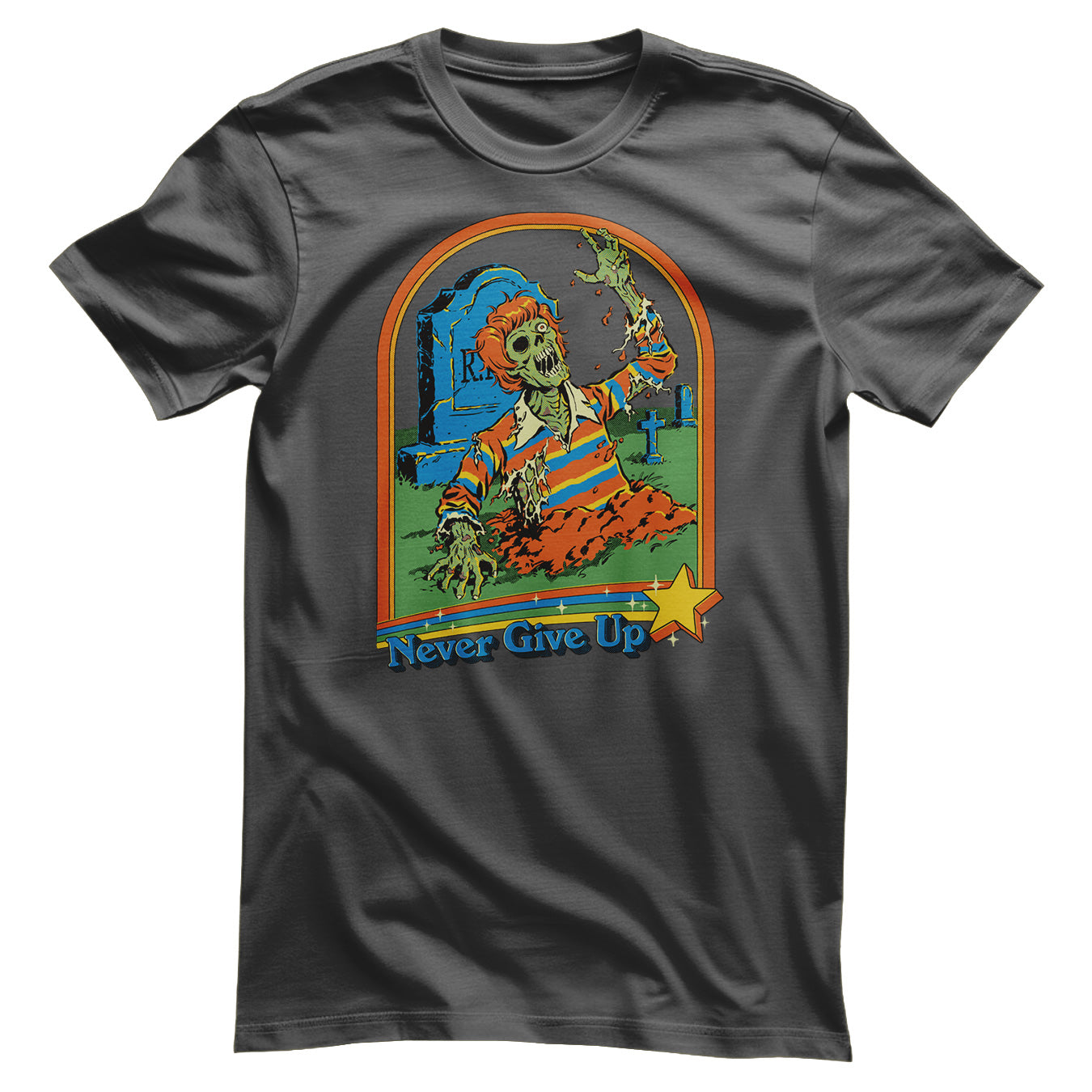 Steven Rhodes - Never Give Up T-Shirt