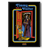 Timmy Has A Visitor Poster Standard Poster Standard fra Steven Rhodes