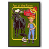 Fun At The Farm Poster Standard Poster Standard fra Steven Rhodes