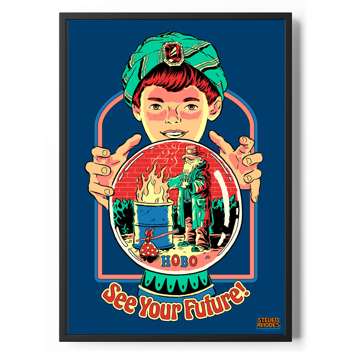 See Your Future Poster Standard Poster Standard fra Steven Rhodes
