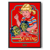 You Can Learn Sewing Poster Standard Poster Standard fra Steven Rhodes