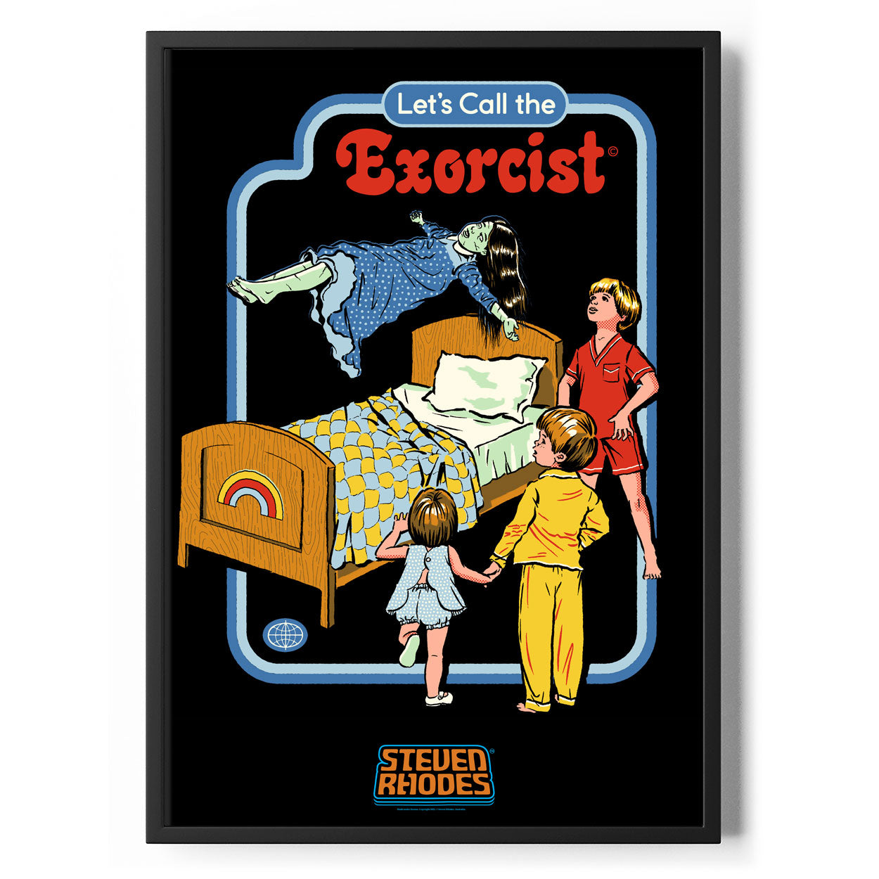 Let's Call The Exorcist Poster Standard Poster Standard fra Steven Rhodes