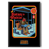 Satan Is Waiting Poster Standard Poster Standard fra Steven Rhodes