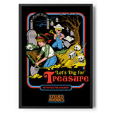 Let's Dig For Treasure Poster Standard Poster Standard fra Steven Rhodes