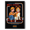 Caring For Your Hell Hound Poster Standard Poster Standard fra Steven Rhodes