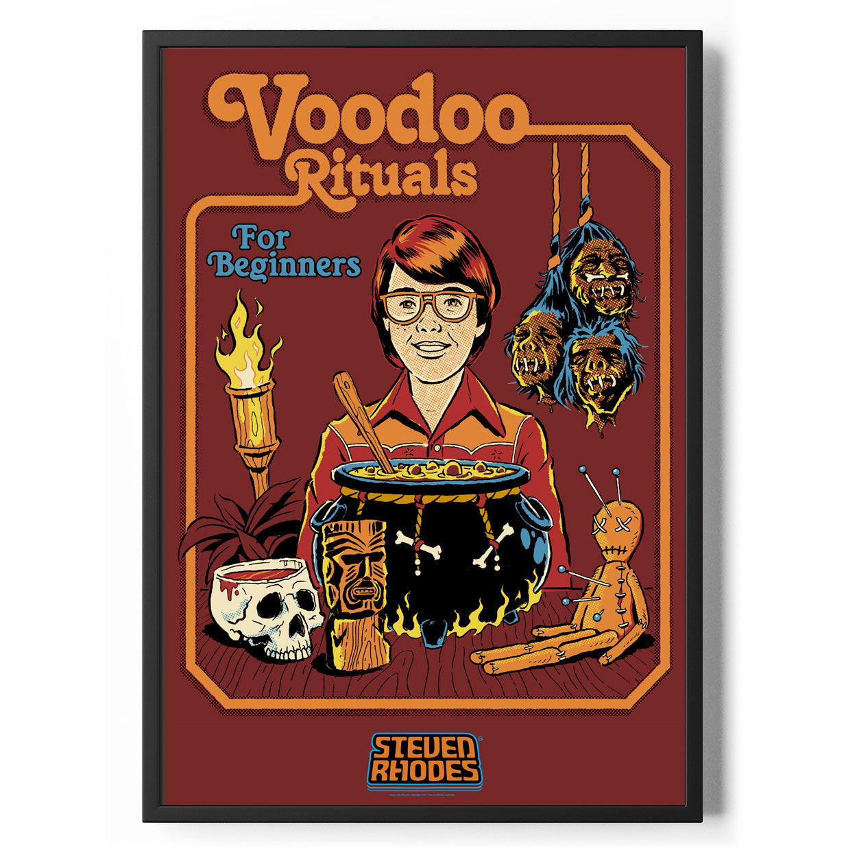 Voodoo Rituals Poster Standard Poster Standard fra Steven Rhodes
