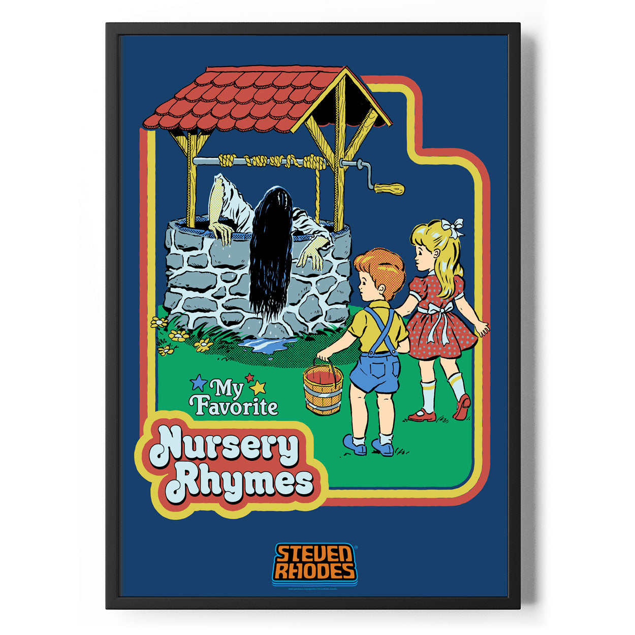 Nursery Rhymes Poster Standard Poster Standard fra Steven Rhodes