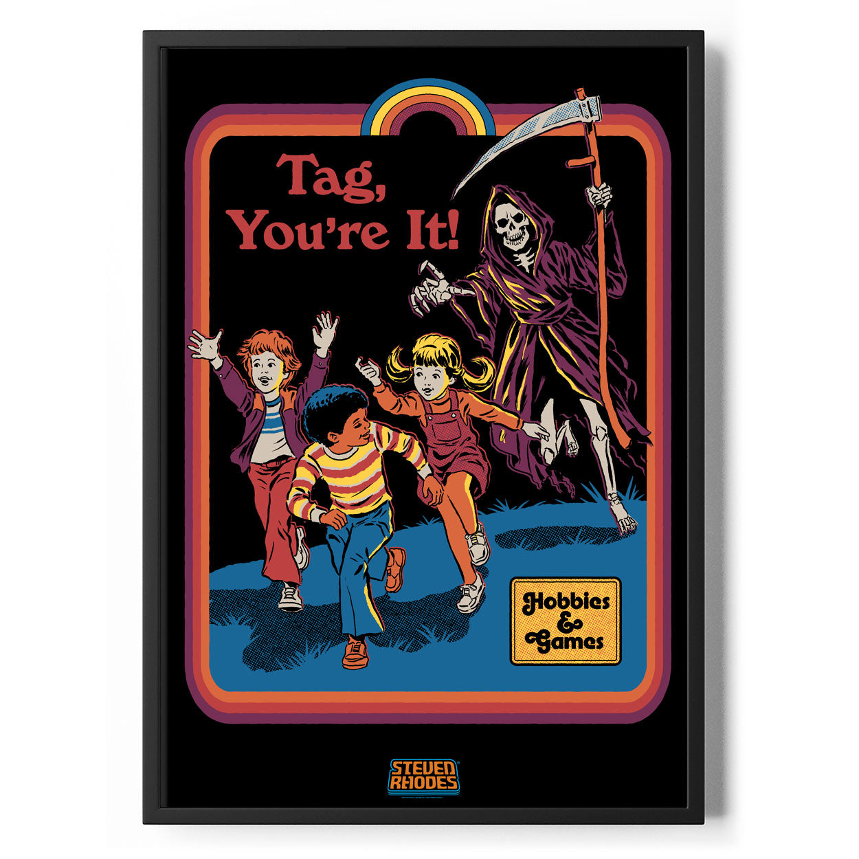 Tag, You're It Poster Standard Poster Standard fra Steven Rhodes