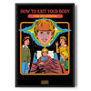 Exit Your Body Poster Standard Poster Standard fra Steven Rhodes