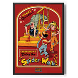 Doing The Spider-Walk Poster Standard Poster Standard fra Steven Rhodes