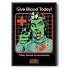 Give Blood Today Poster Standard Poster Standard fra Steven Rhodes