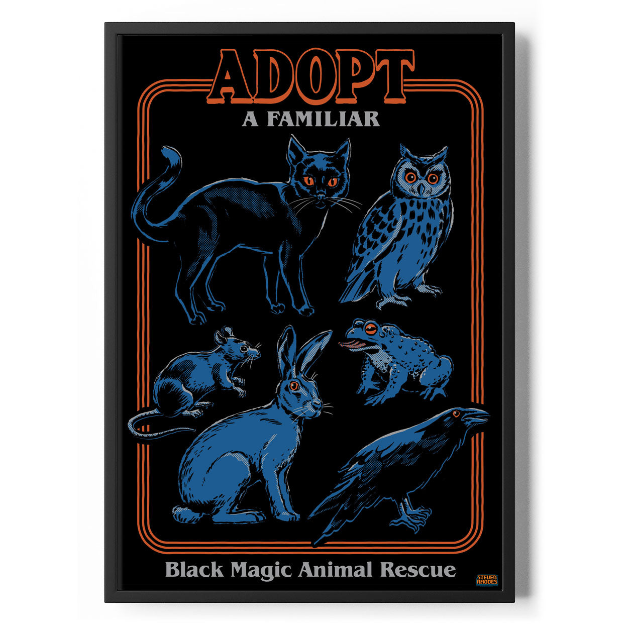 Adopt A Familiar Poster Standard Poster Standard fra Steven Rhodes