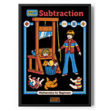 Learn About Subtraction Poster Standard Poster Standard fra Steven Rhodes