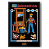 Learn About Subtraction Poster Standard Poster Standard fra Steven Rhodes