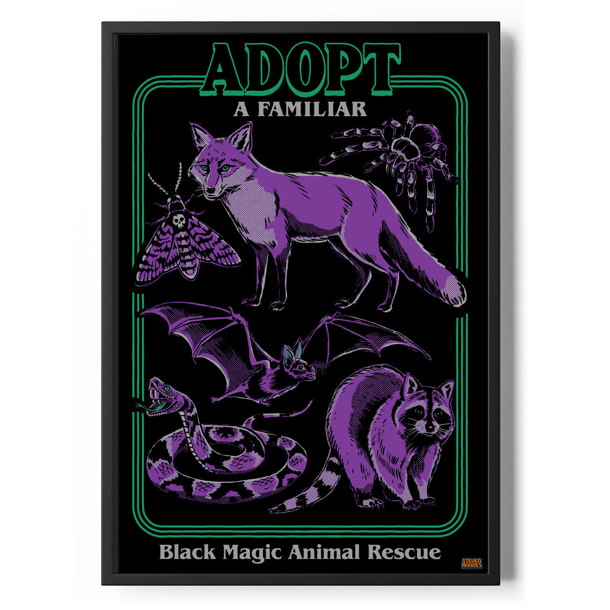 Adopt A Familiar 2nd Edition Poster Standard Poster Standard fra Steven Rhodes
