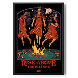 Rise Above The Bullsh*t Poster Standard Poster Standard fra Steven Rhodes