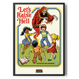 Let's Raise Hell Poster Standard Poster Standard fra Steven Rhodes
