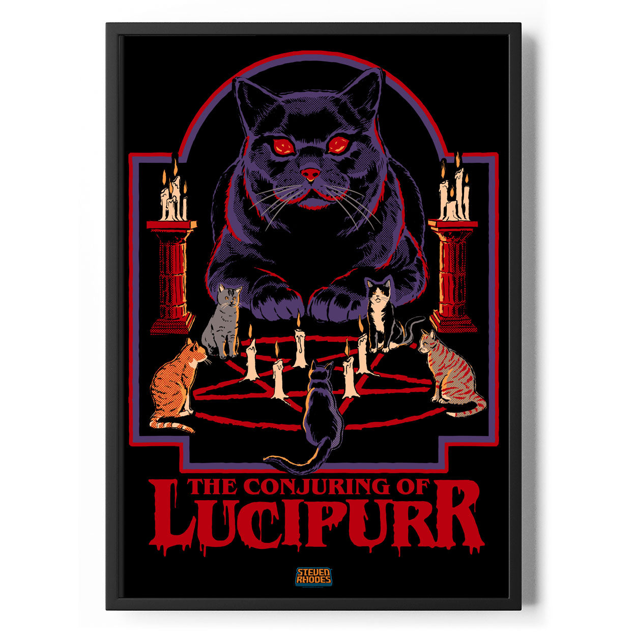 Lucipurr Poster Standard Poster Standard fra Steven Rhodes