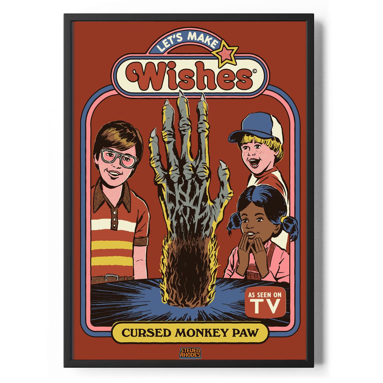 Let's Make Wishes Poster Standard Poster Standard fra Steven Rhodes
