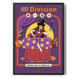 Learn About Division Poster Standard Poster Standard fra Steven Rhodes