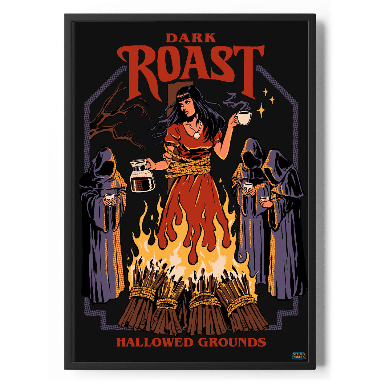 Dark Roast Poster Standard Poster Standard fra Steven Rhodes
