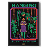 Hanging With All My Friends Poster Standard Poster Standard fra Steven Rhodes